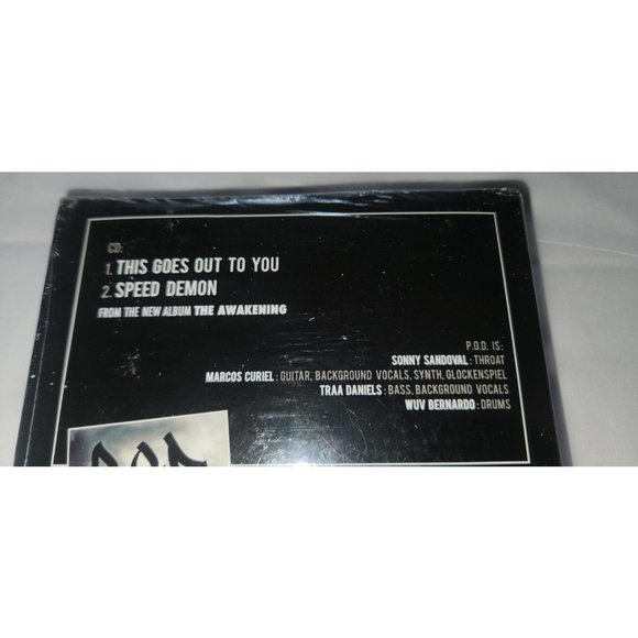 P.O.D. sealed cd  THIS GOES OUT TO YOU CD Single ( 30x30 Flag) Limited Edition - Picture 4 of 6
